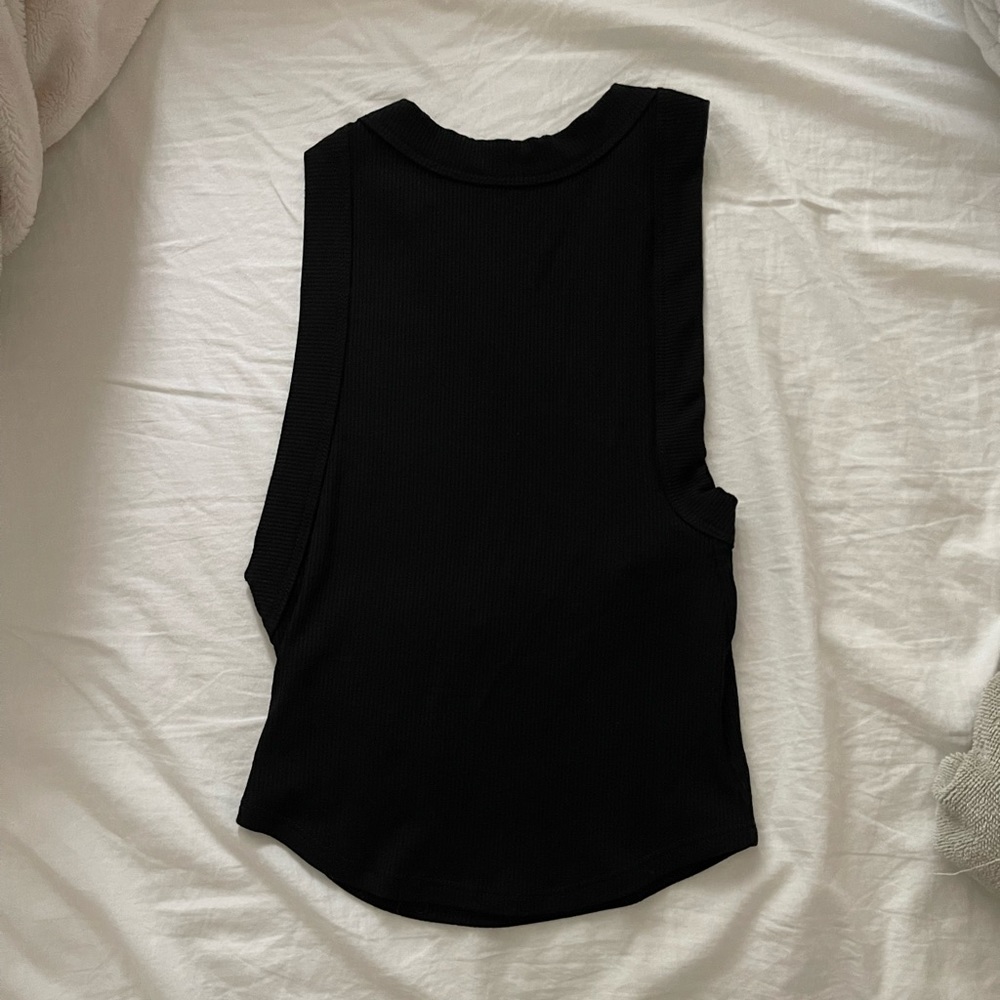 THE LINE BY K Ximeno Tank in black